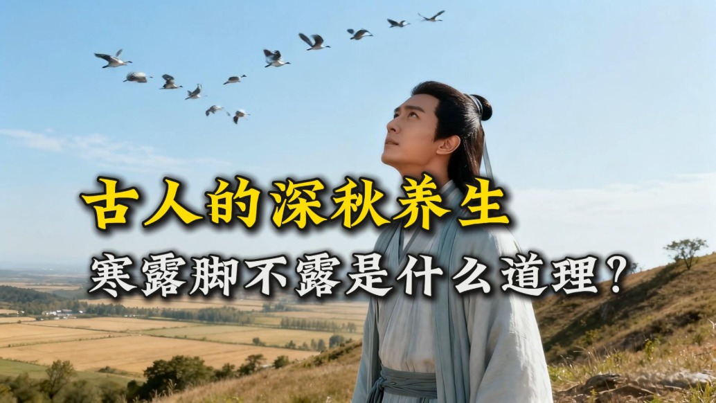 俗話說“寒露腳不露”，聽聽古人的深秋養生經，到底有沒有道理？