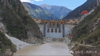 「輝煌60載 記者帶你看重點(diǎn)工程」我國(guó)在建海拔最高雙曲拱壩電站下閘蓄水