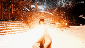 導演：有高燃威亞打戲！成毅：開機！