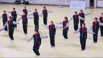 “力與美”的角逐：全國花樣滑冰廣播操城市賽（布爾津站）開賽！