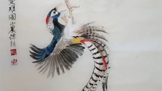 《双雉图》写意花鸟的笔墨境界