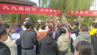 衡水好人網(wǎng)重陽送暖，富恒公館老人樂享便民服務(wù) 