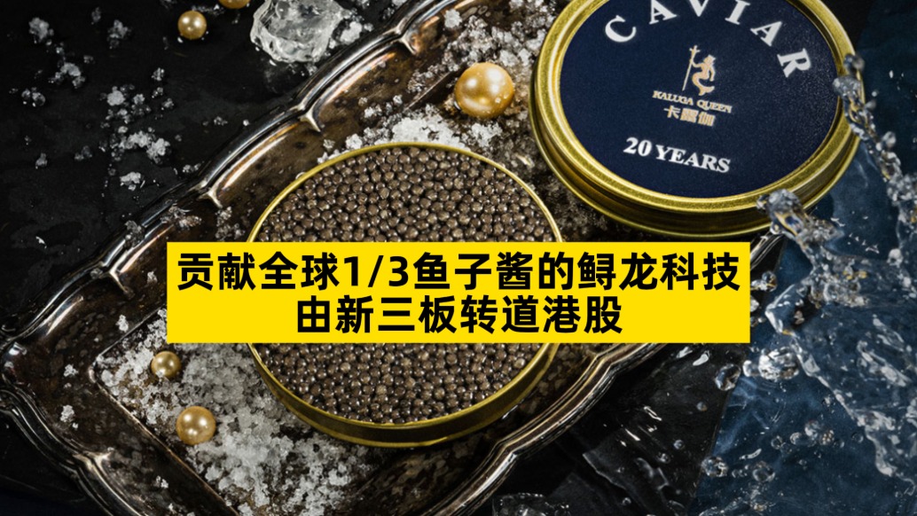 貢獻(xiàn)全球1/3魚子醬的鱘龍科技，由新三板轉(zhuǎn)道港股