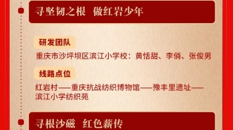 市級研學精品線路！沙坪壩+6