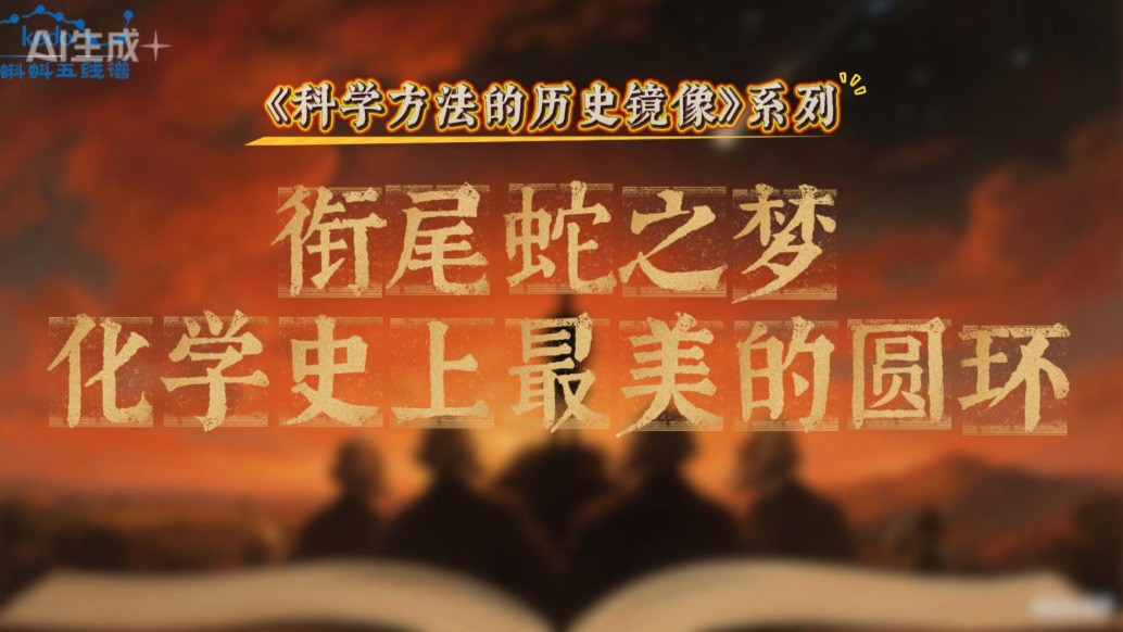 科學(xué)方法的歷史鏡像 | 銜尾蛇之夢，化學(xué)史上最美的圓環(huán)
