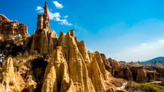 浪巴鋪土林，睡在景區(qū)內(nèi)是什么樣子的感受