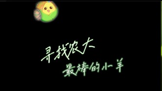 羊陽生光—看見CAU校園里最棒的小羊