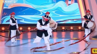 汪清縣象帽舞亮相央視