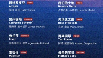 第七屆海南島國際電影節(jié)“首映”單元揭曉