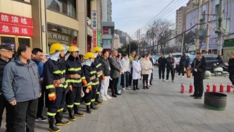 蘭州飛天劇院開展消防知識培訓及全體人員應急演練