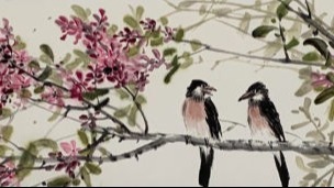 書(shū)畫(huà)雅趣丨墨繪花開(kāi)處，筆藏遇見(jiàn)歡