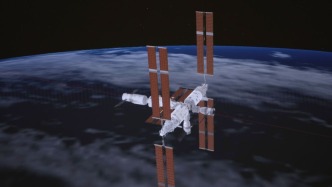 神舟二十二號飛船與空間站組合體完成自主快速交會對接