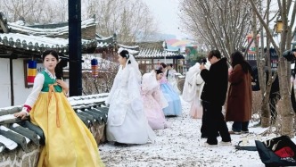 來延吉當一天在逃公主！冰雪民俗園太出片了