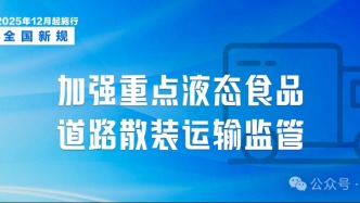 12月起，這些新規(guī)將影響你我生活！