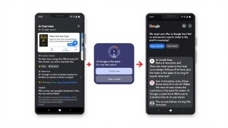 Google測試將AI概覽與AI模式合并功能
