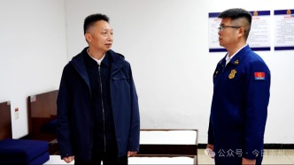 饶程督导检查大气污染防治、安全稳定等工作