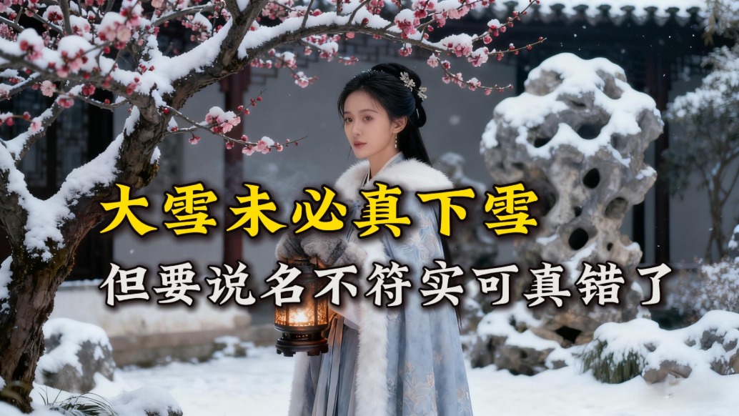 大雪節(jié)氣名不副實(shí)？不下雪也別失望，這才是古人最忙的黃金時(shí)節(jié)