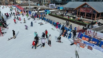 燃冬，在通化！中小学生冰雪假期开启，银装素裹中全是欢笑