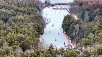 雪假结速后，长春净月潭延续免费滑雪