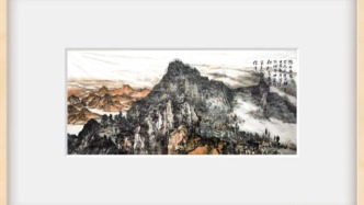 齊宏偉山水畫，筆墨間的自然詩篇