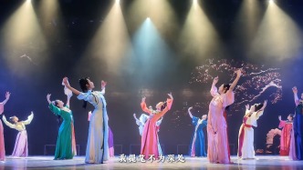 “我提筆不為離愁，只為紅樓一夢