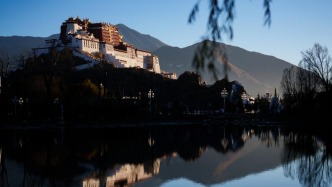 晨光中的布達(dá)拉宮