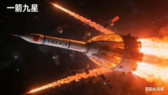 “一箭九星”成功发射