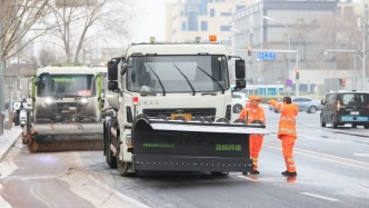 雪落亦城，歸途有暖！北京亦莊街頭那些藏不住的守護(hù)