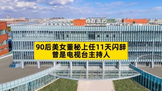 90后女董秘上任11天閃辭，曾是電視臺(tái)主持人