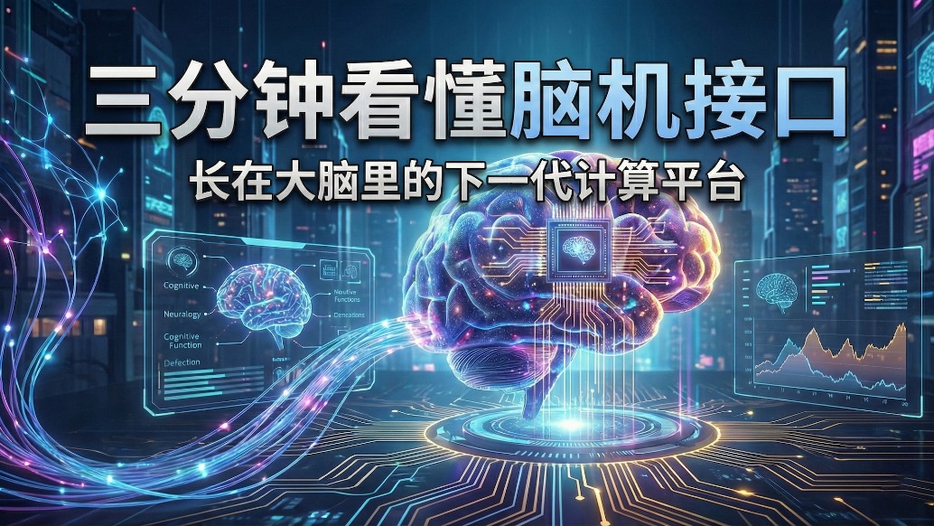 三分鐘看懂腦機(jī)接口：長在大腦里的下一代計算平臺