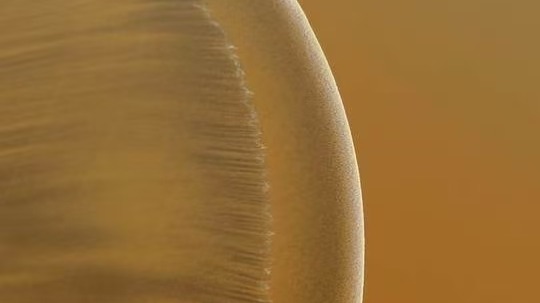 航拍，浙江錢塘江月亮潮，太精彩了