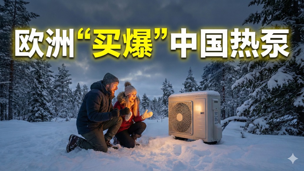 歐洲買爆中國(guó)熱泵,原因不只是“缺氣”