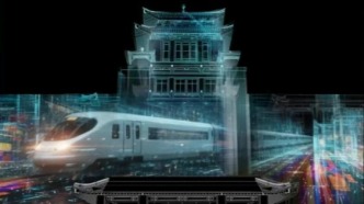 长春新民大街光影秀今日正式启幕！