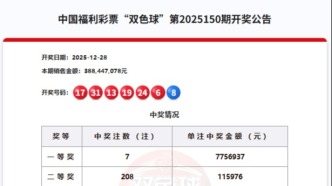 双色球今晚开奖，奖池26.73亿余元