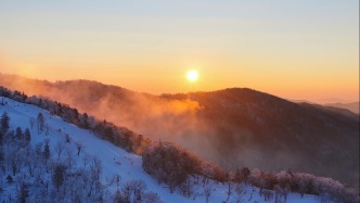 2026北大湖第一縷陽(yáng)光，美到失語(yǔ)！