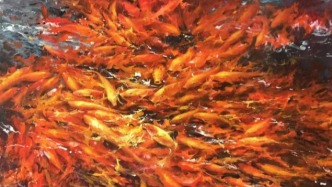 行者無痕 | 邱明龍油畫作品藝術(shù)美學(xué)