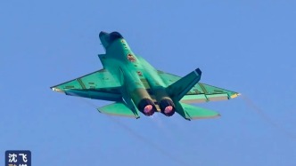 殲-35新年第一飛！試飛機為啥是“綠皮機”？