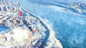 视觉盛宴：吉林市雾凇的美，宛如梦幻仙境中的冰雪画卷