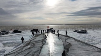 向海湖冬捕啦！冰湖腾鱼跃 文旅促振兴
