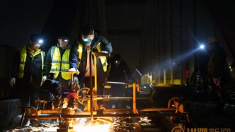 南唐联络线唐村线路所接触网开始送电