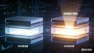 新方法提升OLED發(fā)光效率兩倍以上