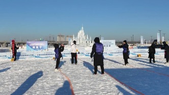 雪地拔旗、凌空飞盘！长春这里上演“热雪”奇观！