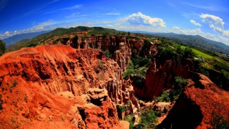 元谋土林，从远方而来，在暖阳里奔跑