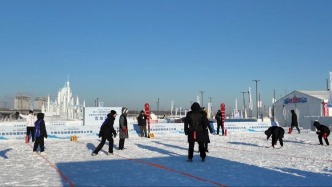 雪地拔旗、凌空飛盤！長春這里上演“熱雪”奇觀！