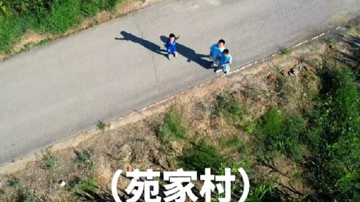 航拍美丽乡村,德州市陵城区-临齐街道(苑家村)美丽风景