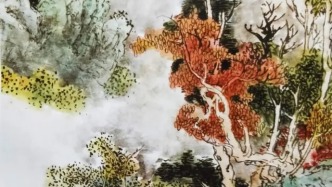 山水画中“岬”和“峡”的山形特征技法解析