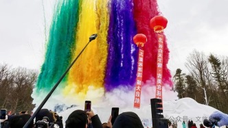 第二屆安圖霧凇漂流啟幕：在長白山腳下，墜入冰雪童話