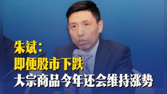 朱斌：即便股市下跌，大宗商品今年还会维持涨势