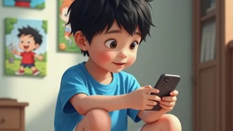 自從迷上了短視頻，他的學(xué)習(xí)成績大幅下滑