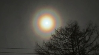 2026見者好運(yùn)！博主在長白山拍攝到神奇光環(huán)